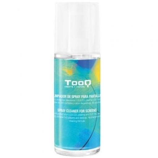 Kit Limpiador de Pantallas TooQ TQSC0016/ Spray 150ml + Paño Microfibra [0]