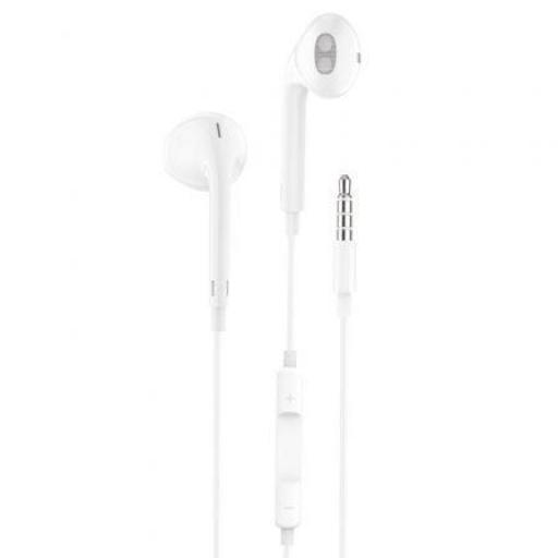 Auriculares Intrauditivos Tech One Tech earTECH TEC1001/ con Micrófono/ Jack 3.5/ Blancos [0]