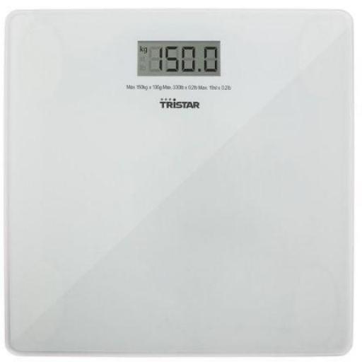 Báscula de Baño Tristar WG-2419/ Hasta 150kg [0]