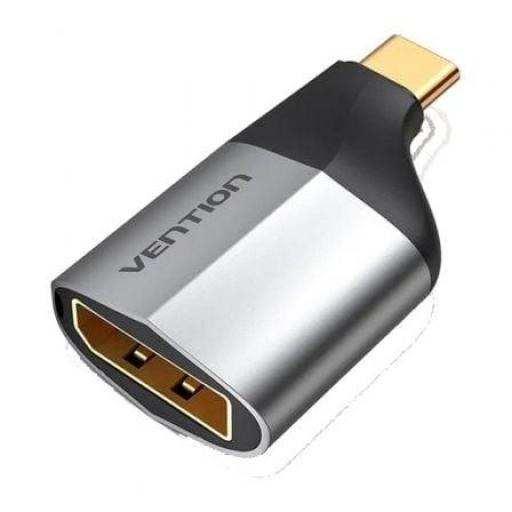Adaptador Vention TCCH0/ USB-TipoC Macho - DisplayPort Hembra [0]