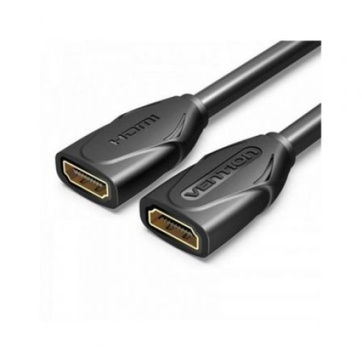 Cable Alargador HDMI Vention AAXBD/ HDMI Hembra - HDMI Hembra/ 50cm/ Negro [0]