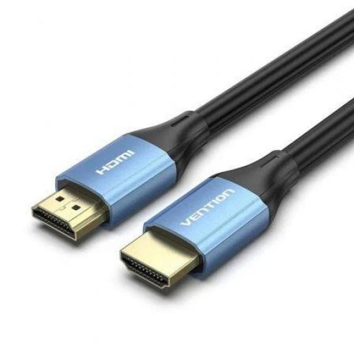 Cable HDMI 2.0 4K Vention ALHSE/ HDMI Macho - HDMI Macho/ 75cm/ Azul [0]