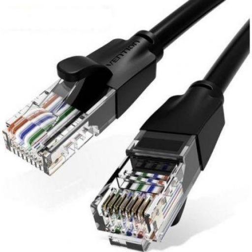 Cable de Red RJ45 UTP Vention IBEBQ Cat.6/ 20m/ Negro [0]