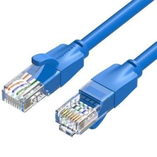 Cable de Red RJ45 UTP Vention IBELD Cat.6/ 50cm/ Azul [0]