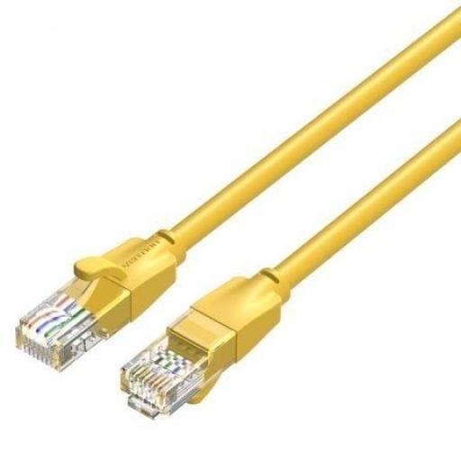 Cable de Red RJ45 UTP Vention IBEYH Cat.6/ 2m/ Amarillo [0]