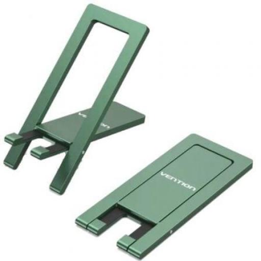 Soporte para Smartphone/Tablet Vention KCZG0/ Verde [0]