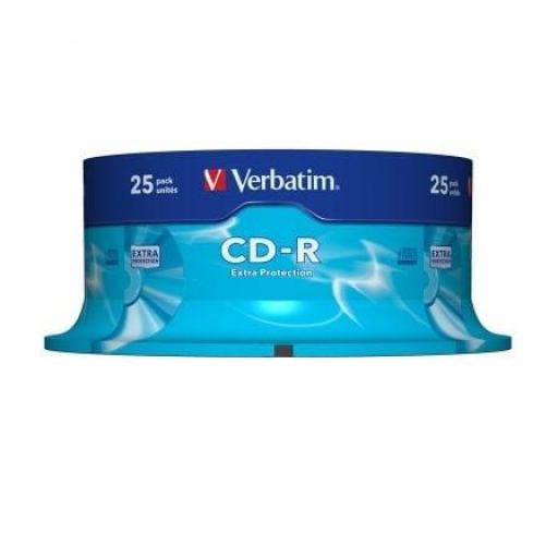 CD-R Verbatim Datalife 52X/ Tarrina-25uds [0]