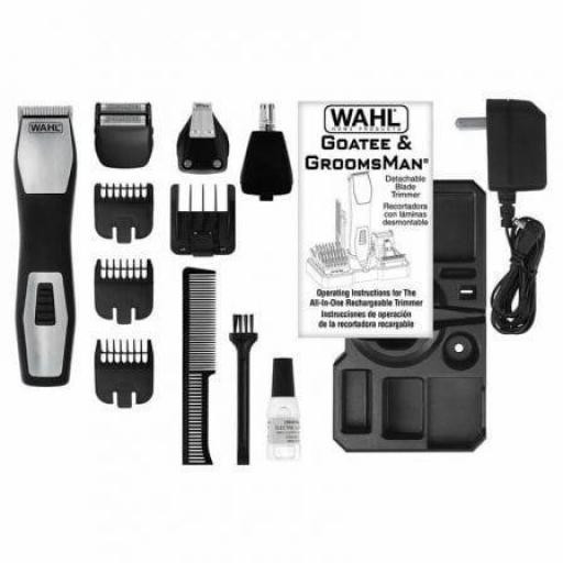 Cortabarbas WAHL Body Groomer PRO All In One/ con Batería/ con Cable/ 7 Accesorios [0]