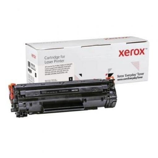 Tóner compatible Xerox 006R03630 compatible con HP CE278A/CRG-126/CRG-128/ 2100 páginas/ Negro [0]