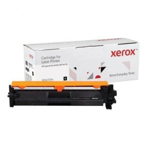 Tóner compatible Xerox 006R03637 compatible con HP CF217A/ 1600 páginas/ Negro [0]