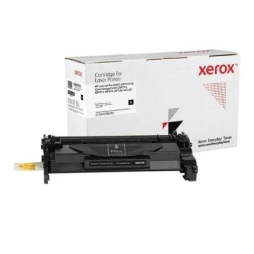Tóner compatible Xerox 006R03638 compatible con HP CF226A/CRG-052/ 3100 páginas/ Negro [0]