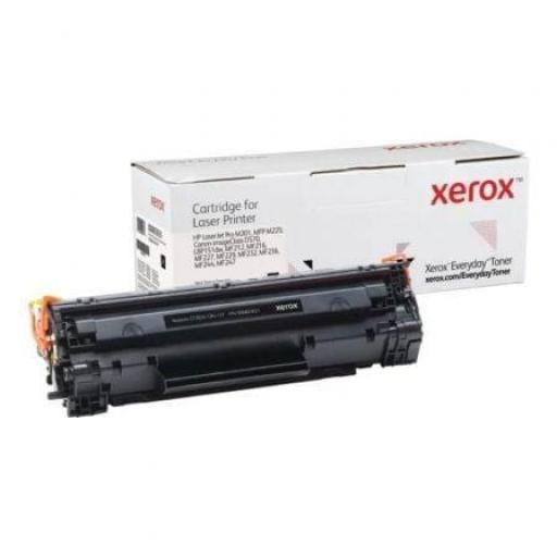 Tóner compatible Xerox 006R03651 compatible con HP CF283X/CRG-137/ 2200 páginas/ Negro [0]