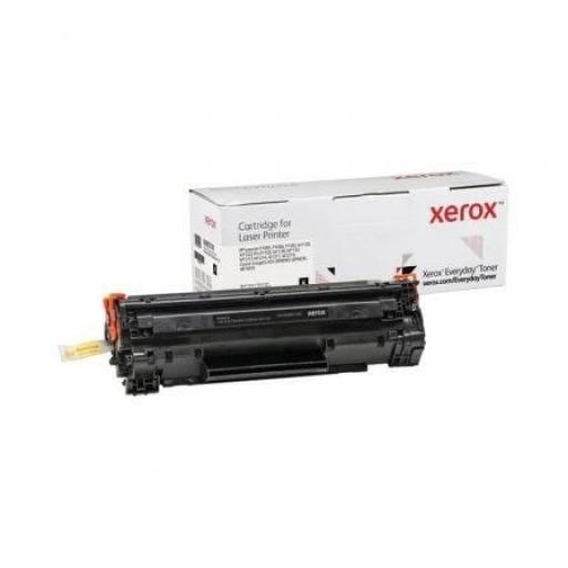 Tóner compatible Xerox 006R03708 compatible con HP CB435A/CB436A/CE285A/CRG-125/ 2000 páginas/ Negro [0]