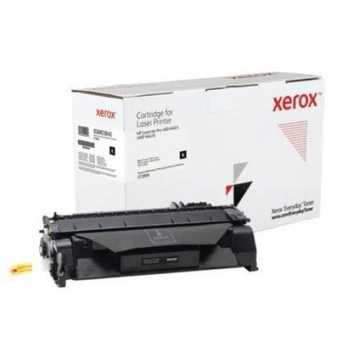 Tóner compatible Xerox 006R03840 compatible con HP CF280A/ 2700 páginas/ Negro [0]