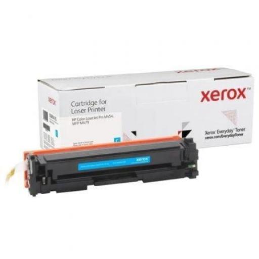 Tóner compatible Xerox 006R04185 compatible con HP W2031A/ 2100 páginas/ Cian [0]