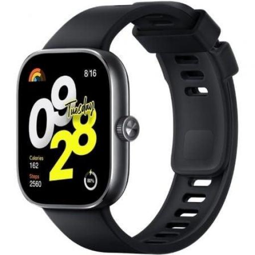 Smartwatch Xiaomi Redmi Watch 4/ Notificaciones/ Frecuencia Cardíaca/ GPS/ Negro [0]