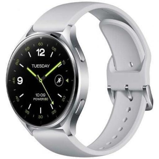 Smartwatch Xiaomi Watch 2/ Notificaciones/ Frecuencia Cardíaca/ GPS/ Plata [0]