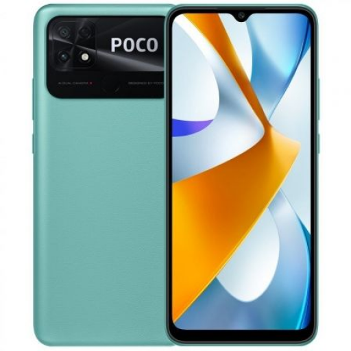 Smartphone Xiaomi POCO C40 4GB/ 64GB/ 6.71"/ Verde Coral [0]