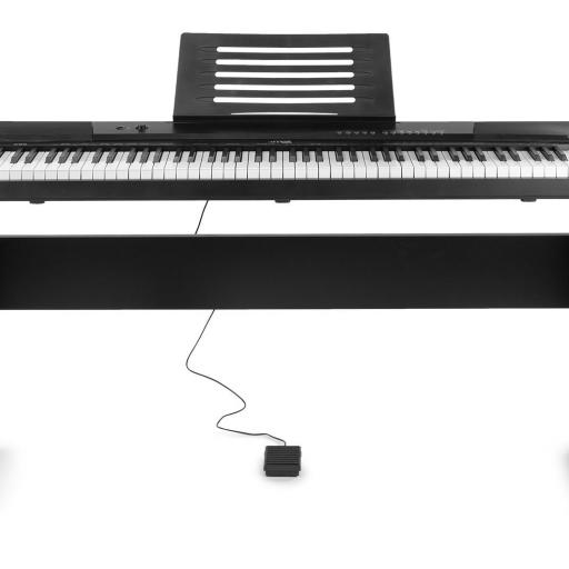 PIANO DIGITAL MAX 88 TECLAS CON SOPORTE EN MADERA [1]