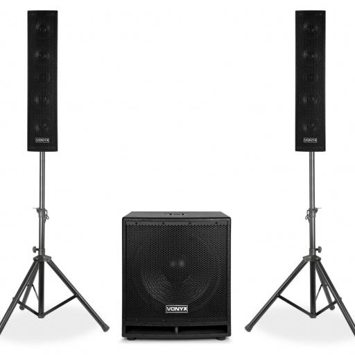 CONJUNTO DE ALTAVOCES 2.1 1.000W CON BT/USB - VONIX VX880BT