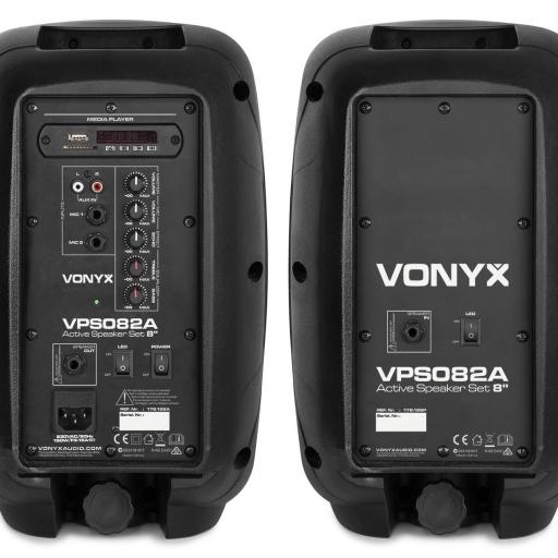 SET ALTAVOCES 400W - VONIX VPS082A [2]