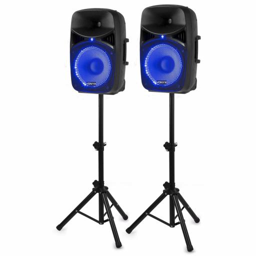 PAREJA DE ALTAVOCES 800W CON BT/USB - VONIX VPS122A [1]