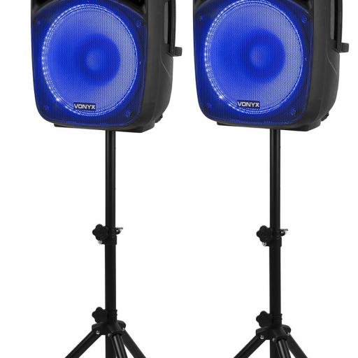 PAREJA DE ALTAVOCES 1.000W CON BT/USB - VONIX VPS152A [1]