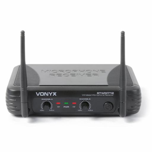 PAREJA MICROFONOS INALAMBRICOS DE MANO - VONYX STWM712 [1]