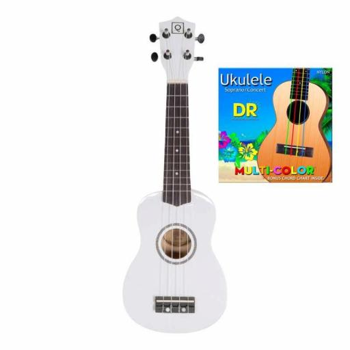 UKELELE SOPRANO BLANCO