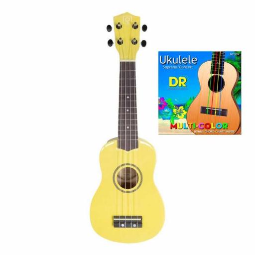 UKELELE SOPRANO AMARILLO