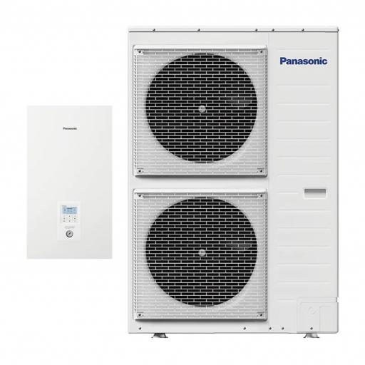 Aerotermia  Aquarea Panasonic KIT-WC12H6E5-S Bibloc