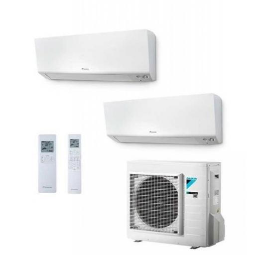 Aire Acondicionado Daikin 2x1  2MXM40A + FTXP25M + FTXP35M