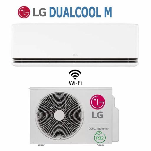 Split LG DUALCOOL M MODELO 24