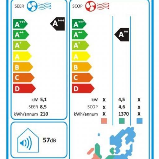  Aire Acondicionado Split 1 x 1 Johnson SERIE K2-52K [4]