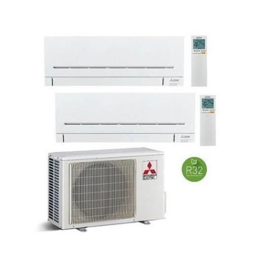 Aire Acondicionado Mitsubishi Electric 2x1 MXZ-2F42VF + MSZ-BT25VGK + MSZ-BT25VGK