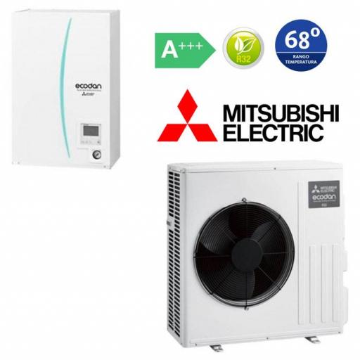 Aerotermia Mitsubishi Electric SUZ-SWM60VA2  + ERSF-VM2E HYDROBOX [0]