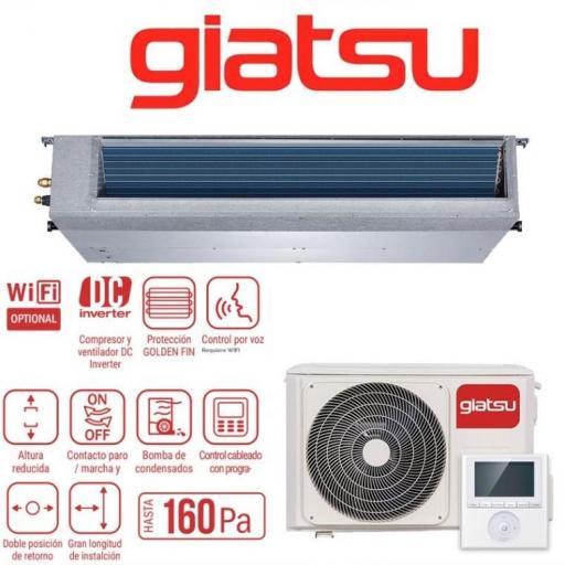  Aire Acondicionado de  Conductos Giatsu GIA-D-18ADMR32-WF