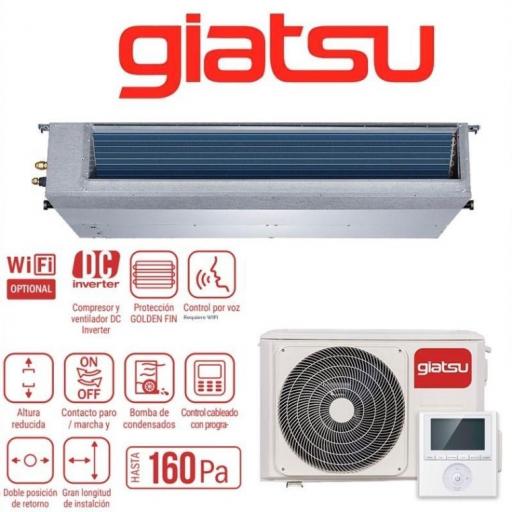  Aire Acondicionado de  Conductos Giatsu GIA-D-24ADMR32-WF