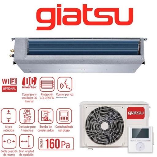  Aire Acondicionado de  Conductos Giatsu GIA-DT3-48ADMR32-WF