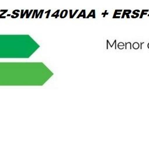 Aerotermia Mitsubishi Electric PUZ-SWM140VAA + ERSF-VM2E HYDROBOX, Bibloc [3]