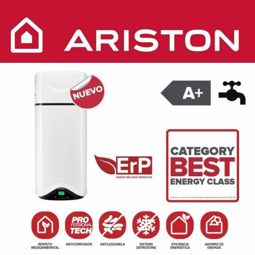 Bomba de calor para ACS Ariston NUOS EVO A+ 150