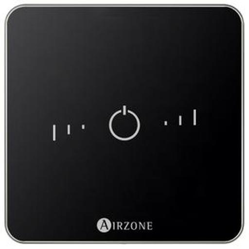 Termostato radio simplificado Airzone Lite negro (CE6)