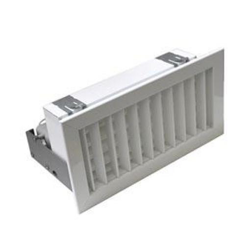 Rejilla inteligente Airzone motor triple 200x150 mm blanco clip