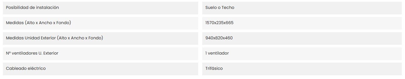 DETALLES DEL PRODUCTO GREE UM ST 48 3F R32 (2)