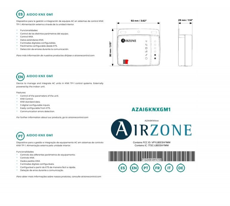 AIDOO CONTROL KNX GM1 A