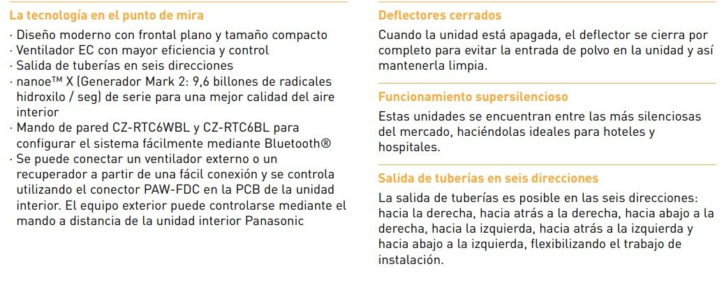 klimantia Panasonic KIT-71PK3ZH48 Elite Trifásica fun 2