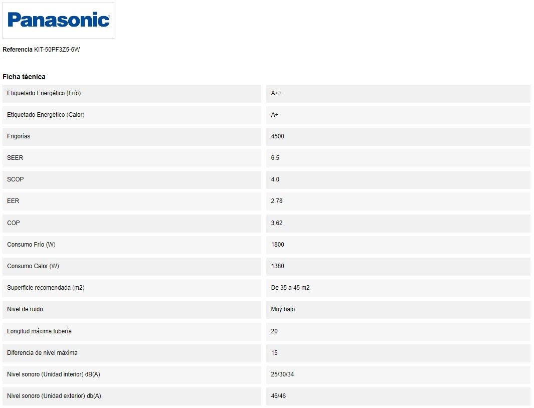 PANASONIC KIT-50PF3Z5-6W PACI N DET 1