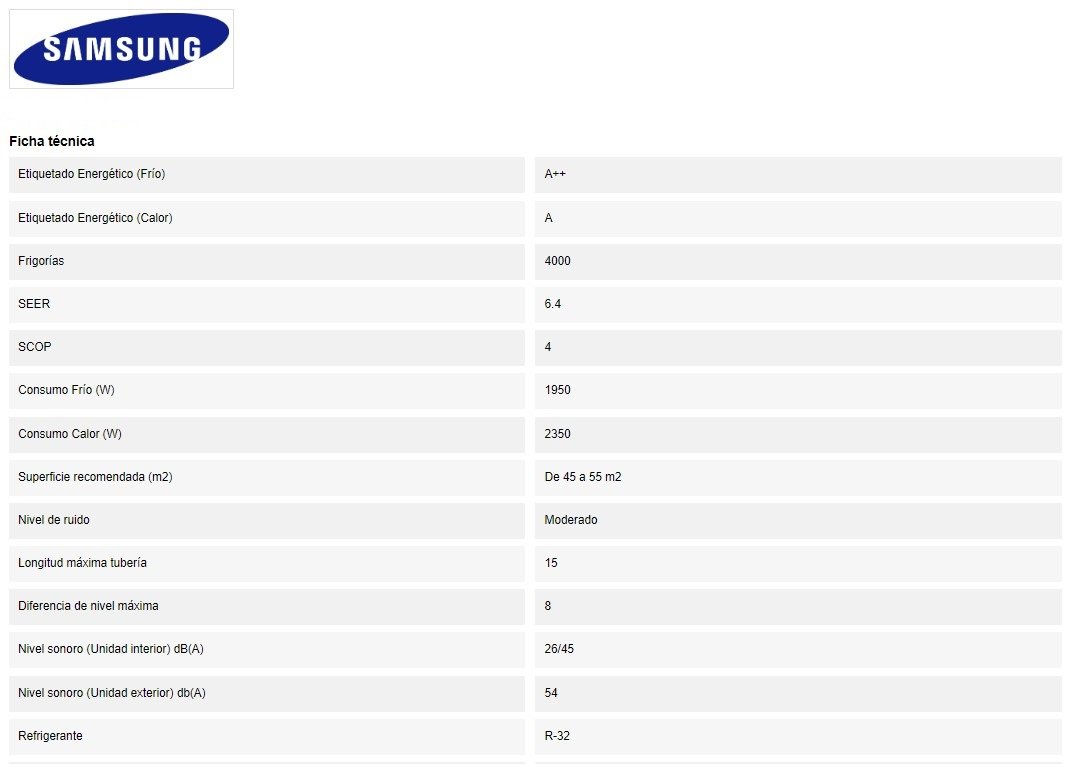 Samsung F-AR09CBU Split DE1