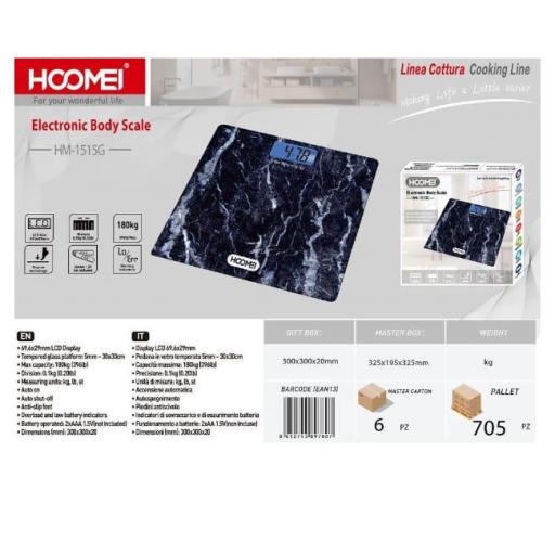 Báscula digital Hoomei 1515G 