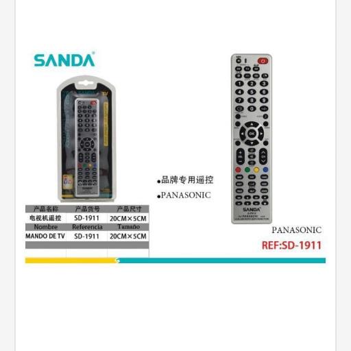 Mando universal para televisores Panasonic 